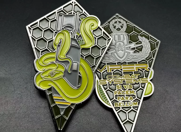 Viper Combat Systems Challenge Coins