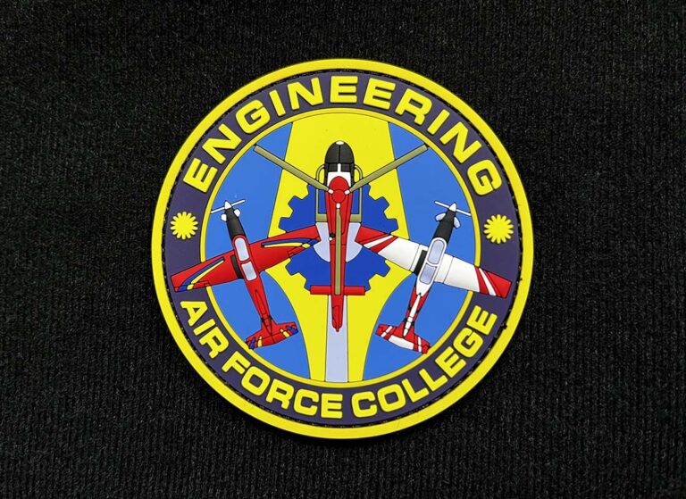 Malaysia Air Force College Engineering Pvc Patches