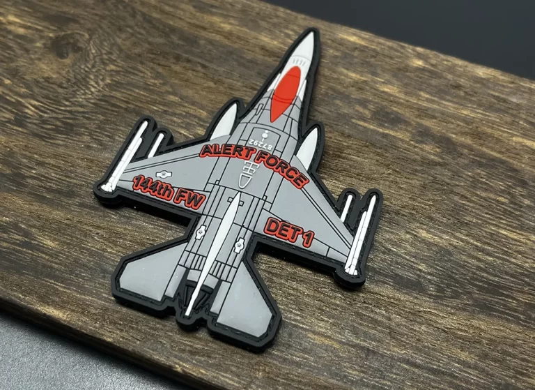 Pvc Rubber 3D Aircraft Force Patch