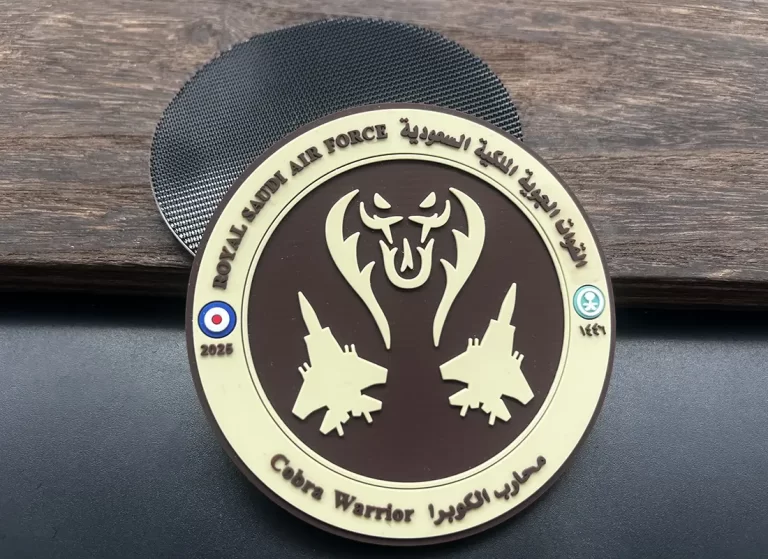 Rayal Saudi Air Force Pvc Velcro Badge