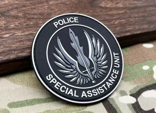 3D embossed Police Patches 3D embossed Police Patches