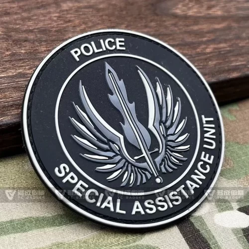 3D embossed Police Patches 3D embossed Police Patches