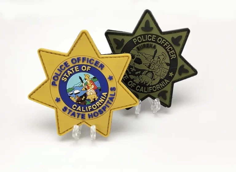 California Police Officer State Hospital Logo Badge