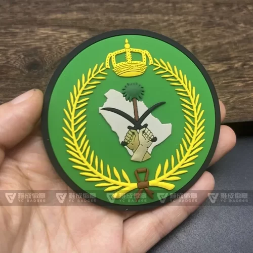 High Quality Saudi Airforce Rubber Velcro Patch Customize High Quality Saudi Airforce Rubber Velcro Patch Customize