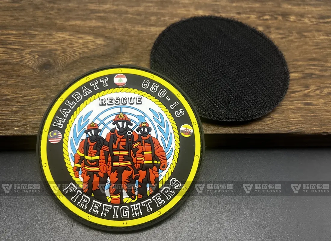 Malaysia Firefighters Velcro Badge Malaysia Firefighters Velcro Badge