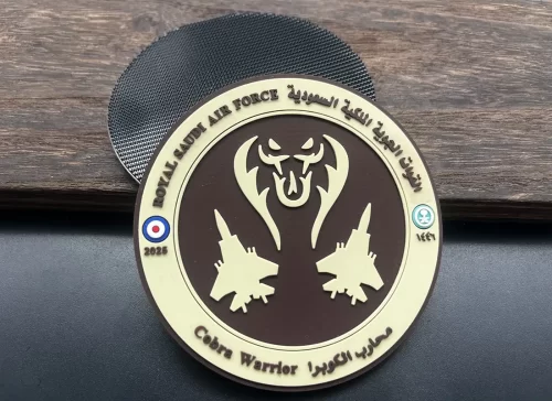 Rayal Saudi Air Force Pvc Velcro Badge Rayal Saudi Air Force Pvc Velcro Badge