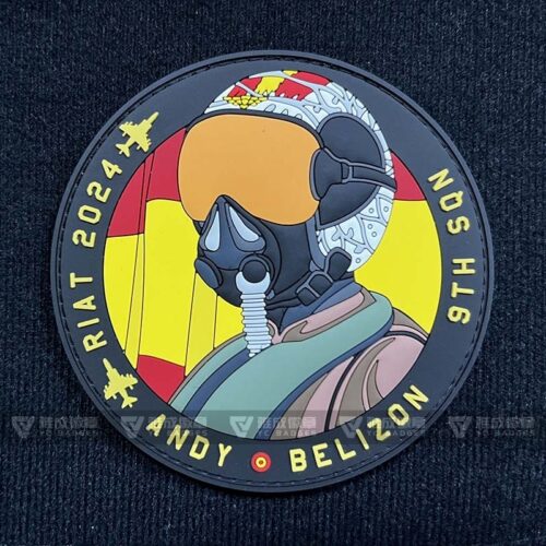 Spain Air Force Base Rubber Patch Spain Air Force Base Rubber Patch