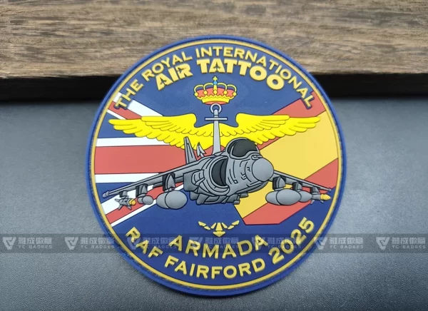 Spain Royal 3D Navy Velcro Badge Spain Royal 3D Navy Velcro Badge