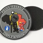 The US Police Department Rubber Patches