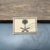 High Quality Saudi Emblem PVC Patches Factory Bulk Customization Service