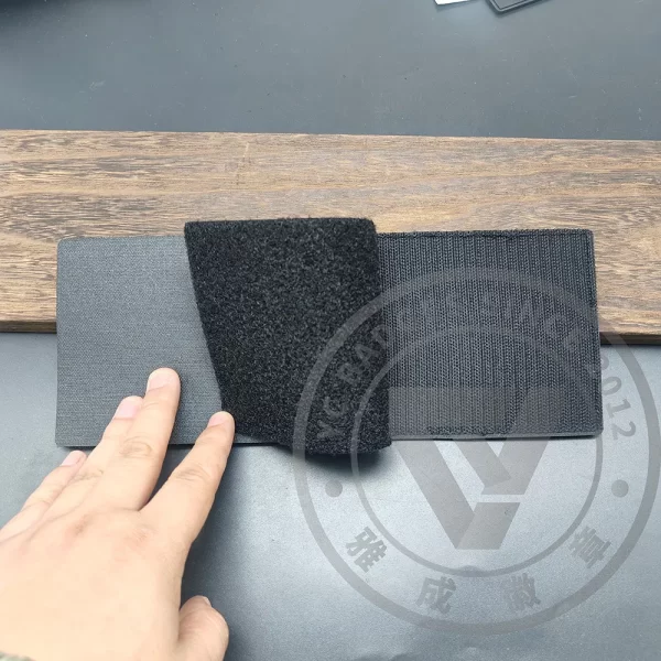 PVC 3D Glow in The Dark Rubber Patch Velcro-on Badge