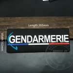 PVC 3D Glow in The Dark Rubber Patch Velcro-on Badge