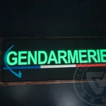 PVC 3D Glow in The Dark Rubber Patch Velcro-on Badge