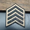 PVC Uniform Level Position Honor Tag Velcro-on Patches Wholesale Customize