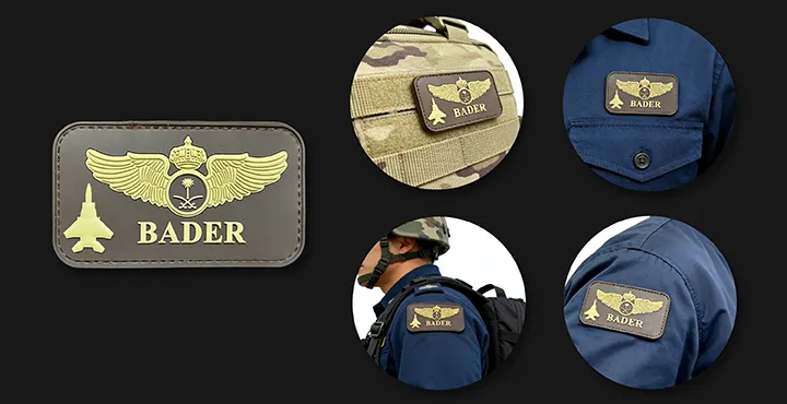 Rubber Name Tag Applications