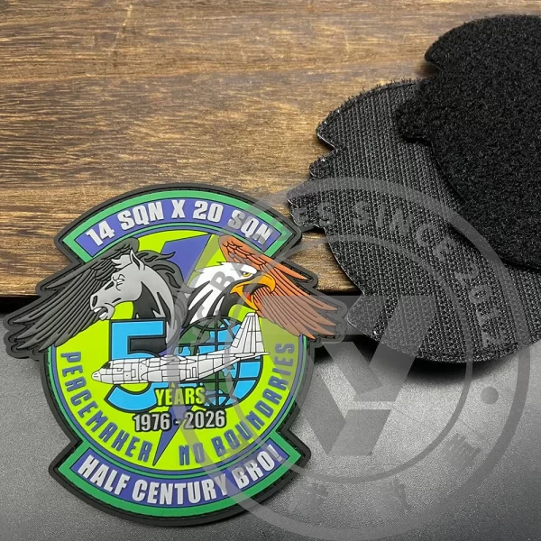 14 Sqn & 20 Sqn 50th Anniversary Tactical Commemorative PVC Patch