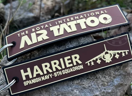 Backpack PVC Rubber Keytag Holder Customized with Logo