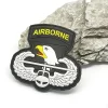 Custom 3D PVC Rubber Patches High Quality Badges with Hook and Loop
