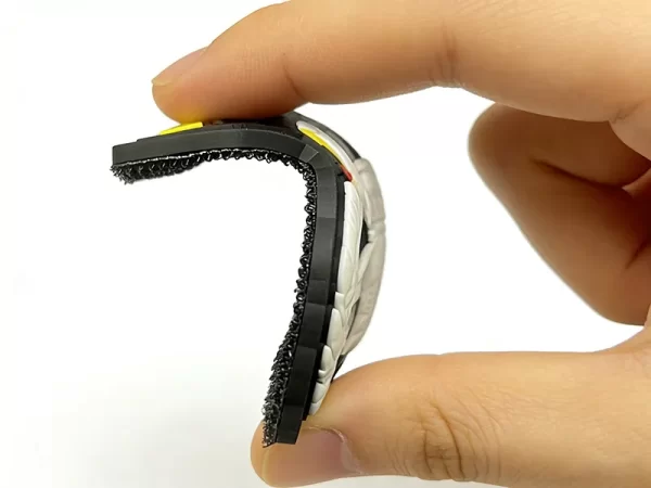 Custom 3D PVC Rubber Patches High Quality Badges with Hook and Loop