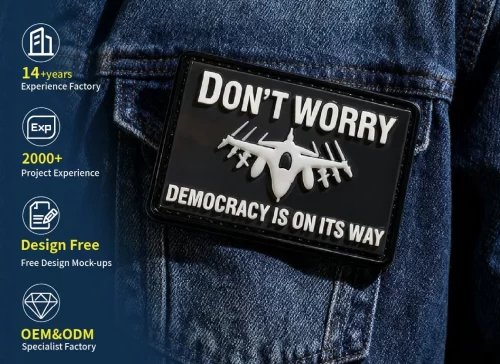 Custom Air Force PVC Patches