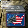 Custom Air Force PVC Patches