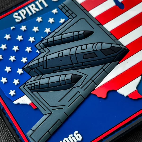 Custom Air Force PVC Patches