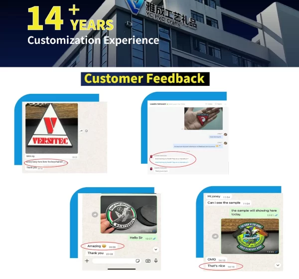 Custom Air Force PVC Patches