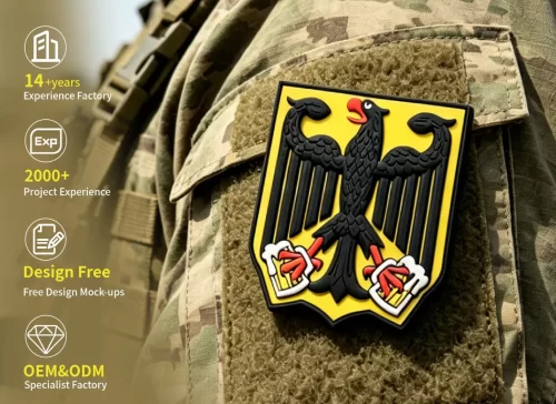 Custom Army PVC Patches