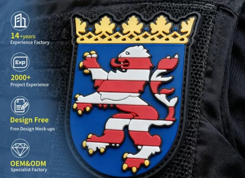 Custom Army PVC Patches