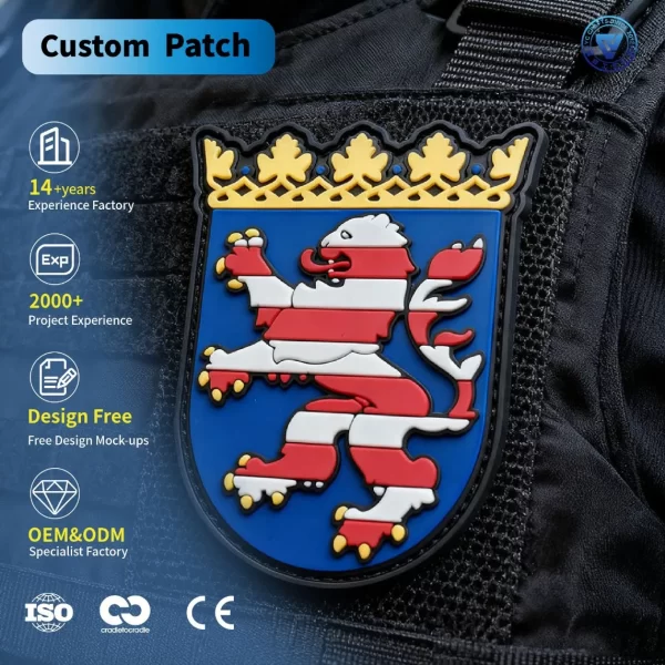 Custom Army PVC Patches