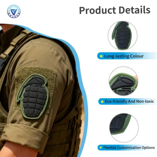 Custom Army PVC Patches