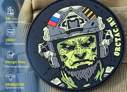 Custom Army PVC Patches
