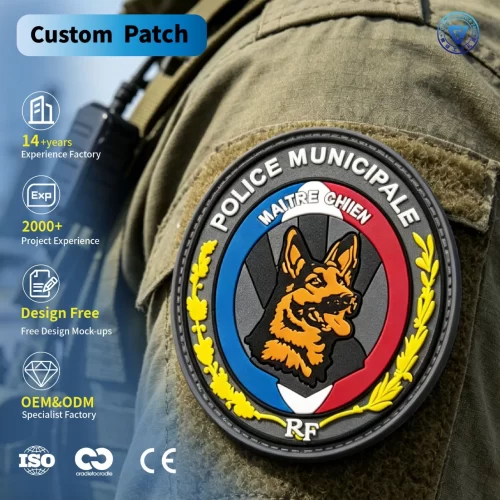Custom Police Department PVC Patches Custom Police Department PVC Patches