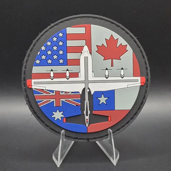 Custom Air Force PVC Patches