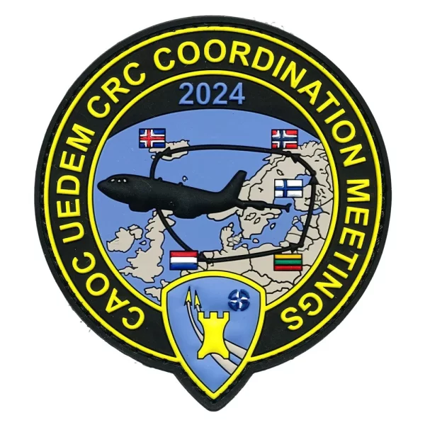 Custom Air Force PVC Patches