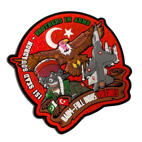 Custom Air Force PVC Patches
