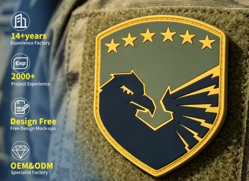 Custom Air Force PVC Patches Custom Air Force PVC Patches
