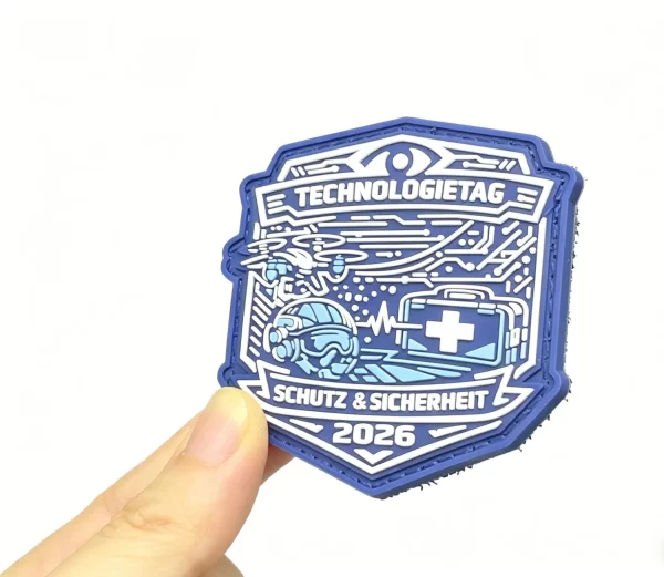 Custom Air Force PVC Patches