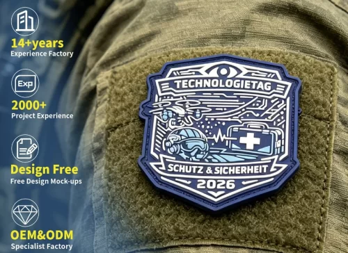 Custom Air Force PVC Patches