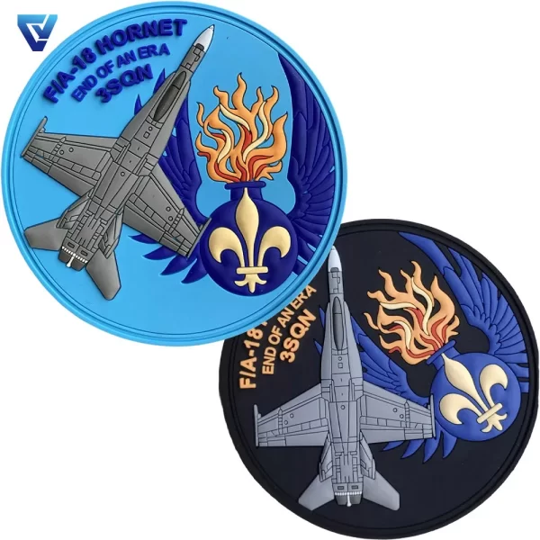 Custom Air Force PVC Patches