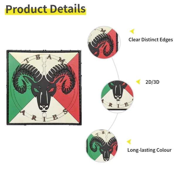 Custom Army PVC Patches