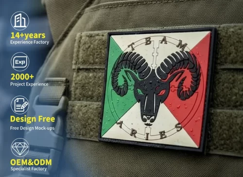 Custom Army PVC Patches Custom Army PVC Patches