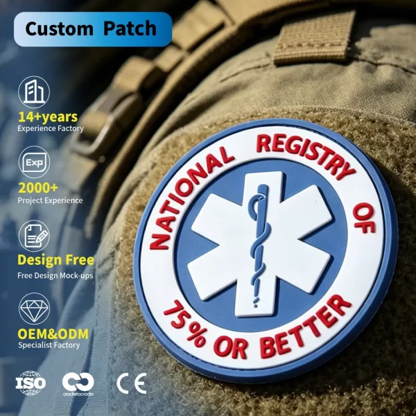 Custom Army PVC Patches Custom Army PVC Patches