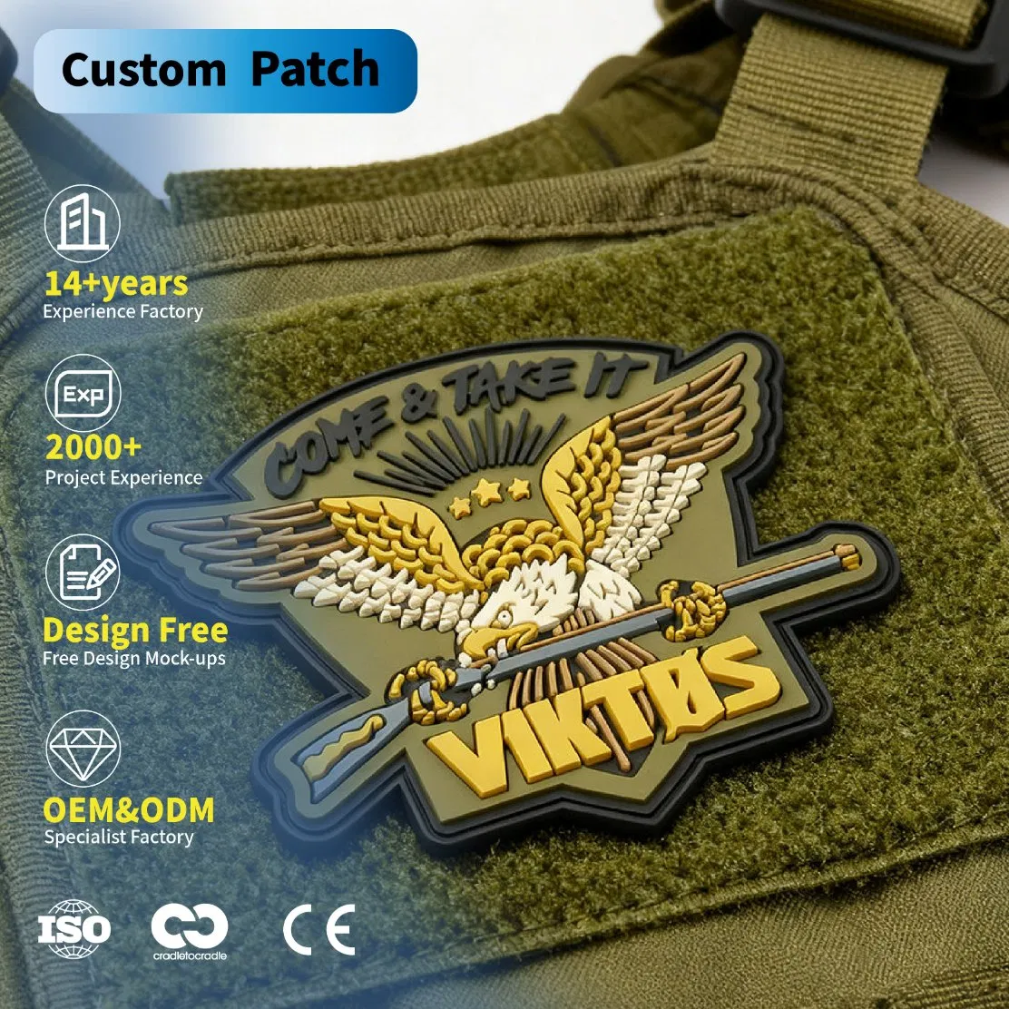 Custom Army PVC Patches