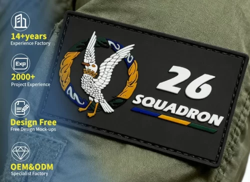 Custom Army PVC Patches