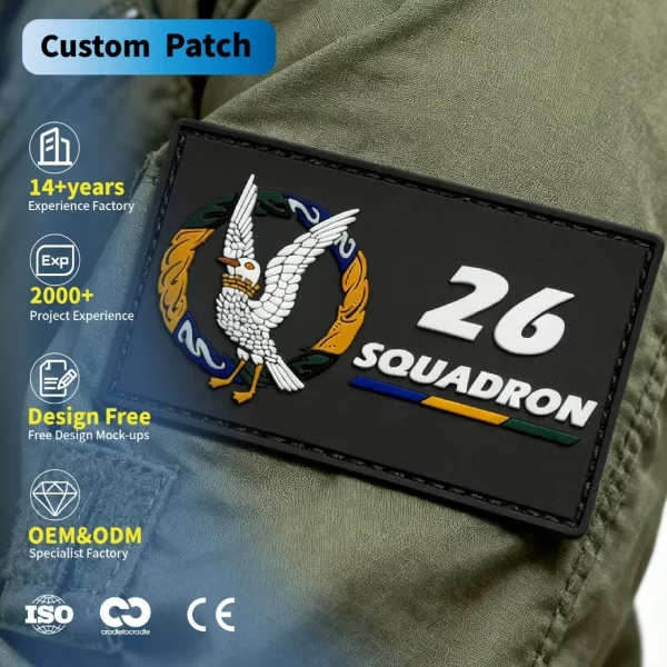 Custom Army PVC Patches