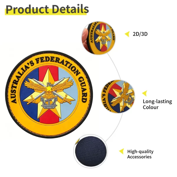 Custom Army PVC Patches