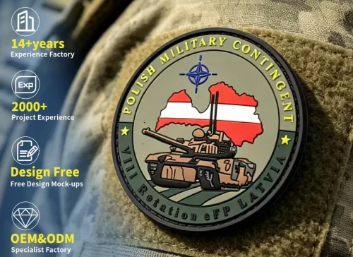 Custom Army PVC Patches