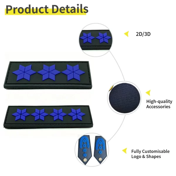 Custom Army PVC Patches
