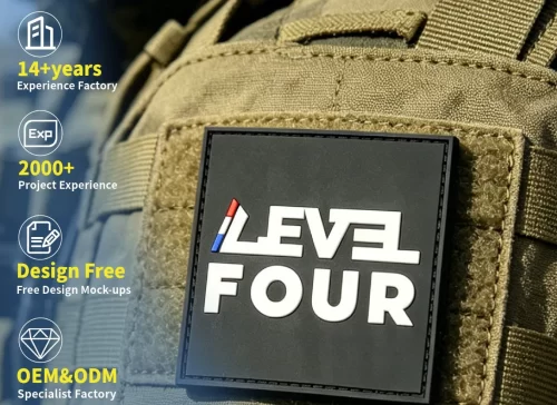Custom Army PVC Patches